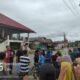 Kantor desa Baskara Bakti di demo warga terkait IUP Timah antara dusun baskara bakti dan dusun tanah merah